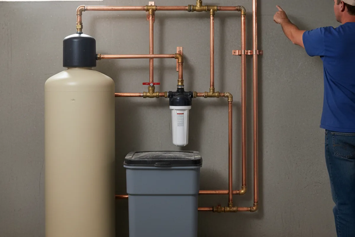 Whole-house water treatment system installed in Franklin